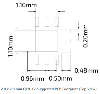 Mechanical Drawing - Guerrilla RF GRF2118 High-Frequency Low Noise Amplifier